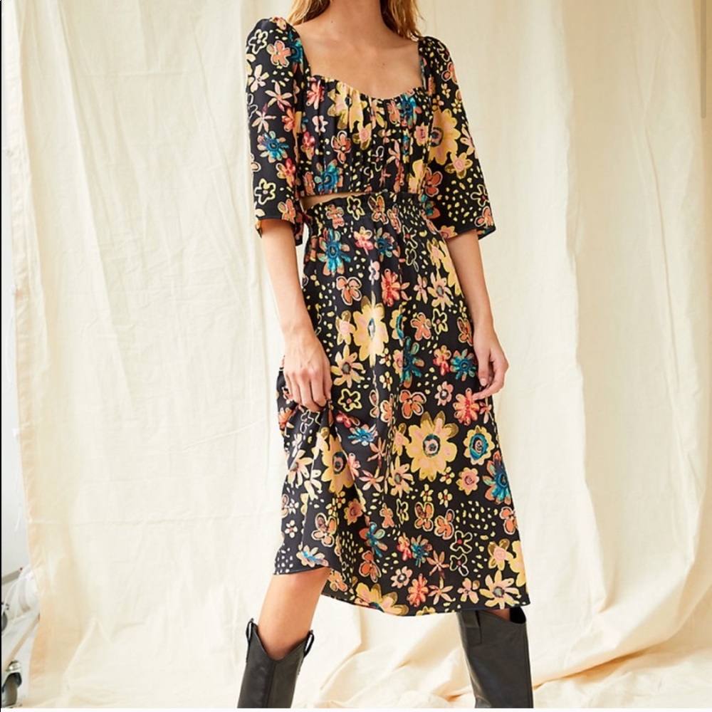 ARITZIA • WILFRED, LE FOU jazz silk skirt set  XS